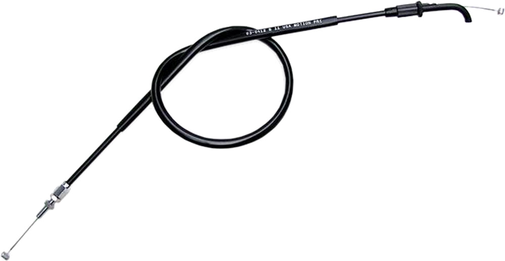 Motion Pro Black Vinyl Throttle Pull Cable • #70-3412