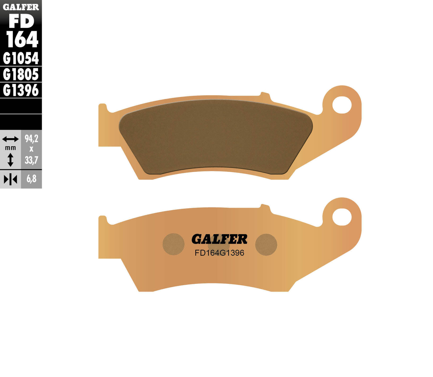 Galfer Brake Pads • #17-164H