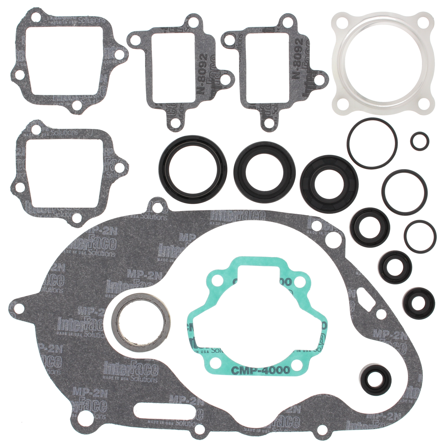 Vertex Complete Gasket Set With Oil Seals • #681-1615