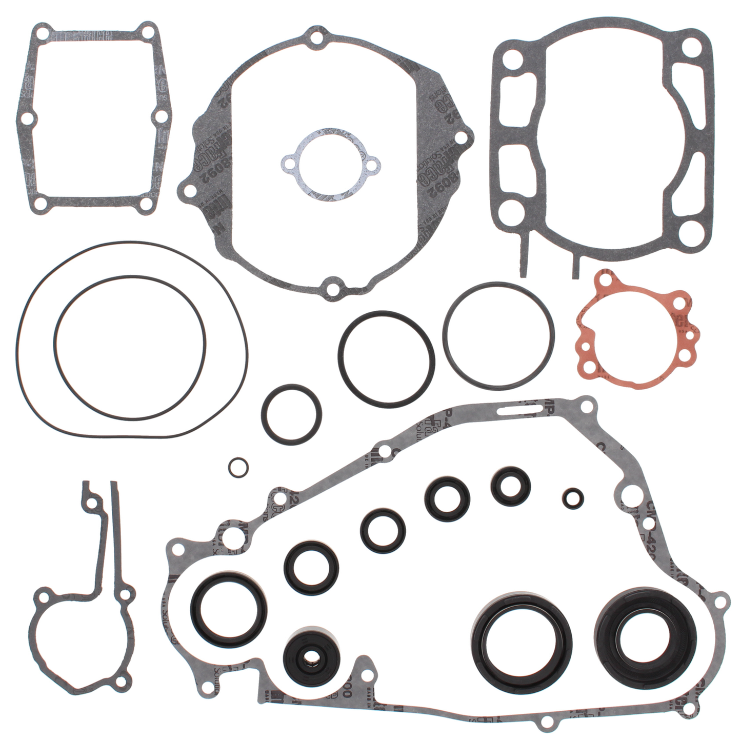 Vertex Complete Gasket Set With Oil Seals • #681-1661