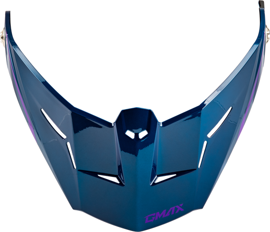 Gmax Md-74 Visor W/Screws Spectre Blue/Pink/Purple