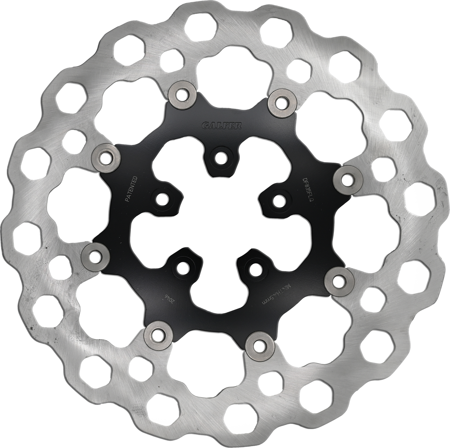 Galfer Rotor 12.5" Floating Cubiq Fr Black