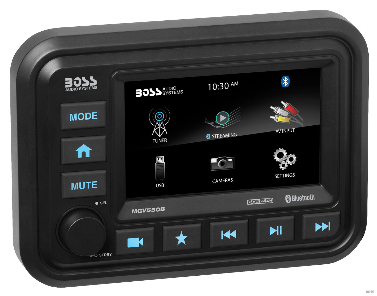 Boss Audio 5" Touch Screen Bluetooth Receiver