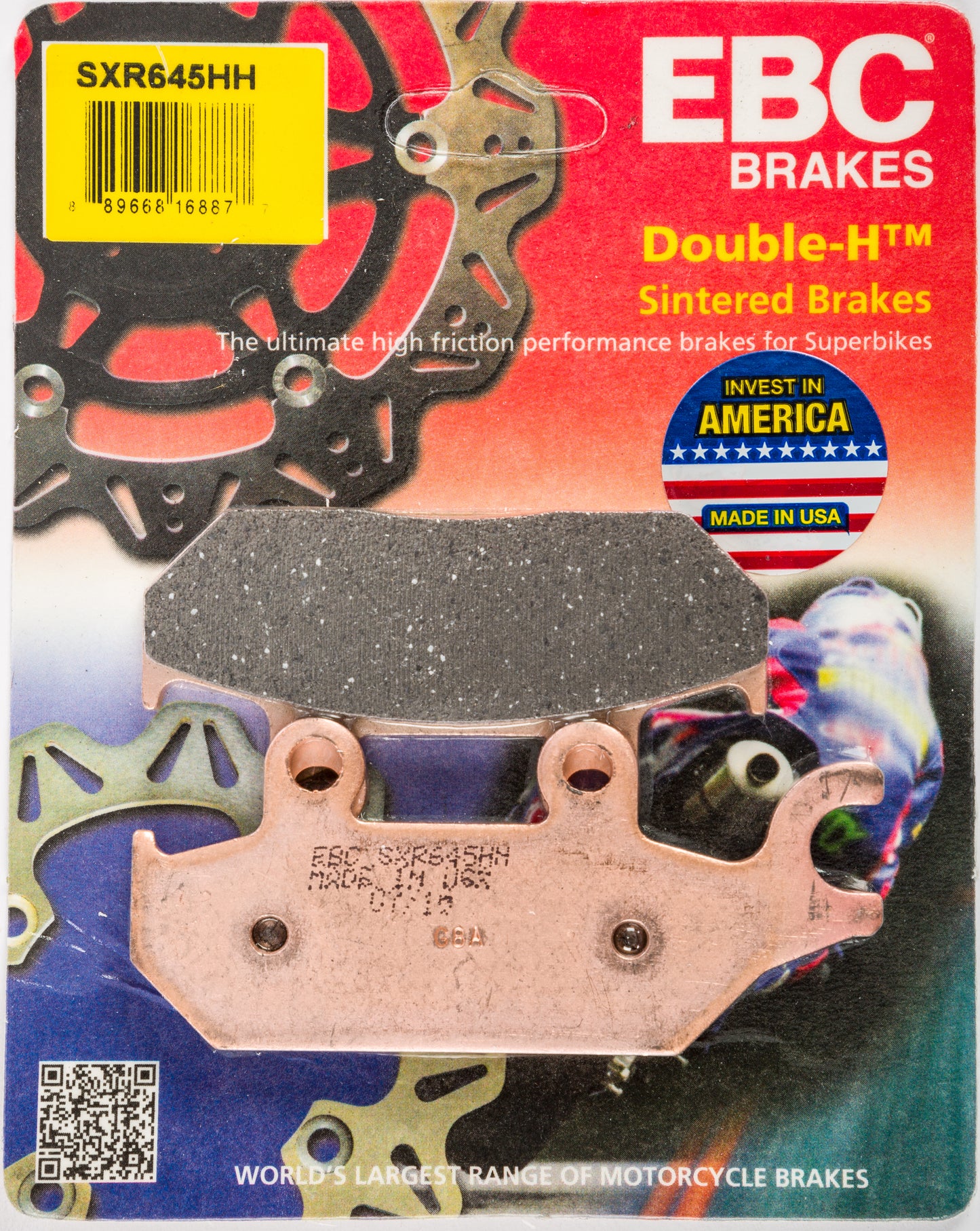 Ebc Brake Pads Sxr645Hh Sintered Sxr Series