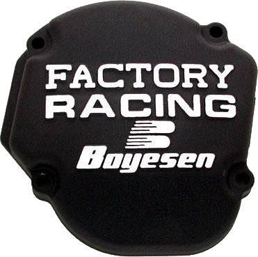 Boyesen Factory Racing Ignition Cover Black • #59-7402AB