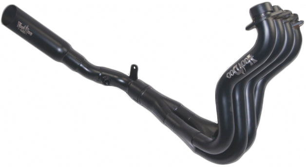 Voodoo Shorty Exhaust Full System 4-Into-1 Black • #12-8118BK