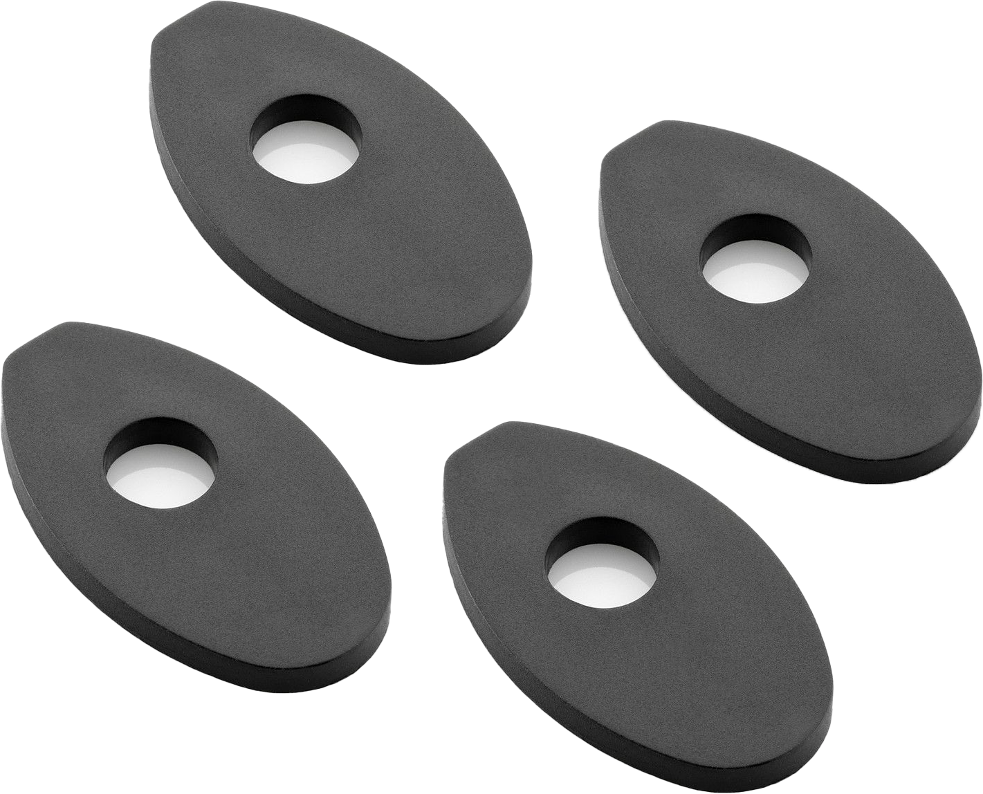 Rizoma Turn Signal Mounting Kit 4 Pcs Black • #58-FR416B