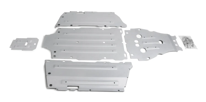 Rival Powersports Usa Central Skid Plate Alloy • #84-2209