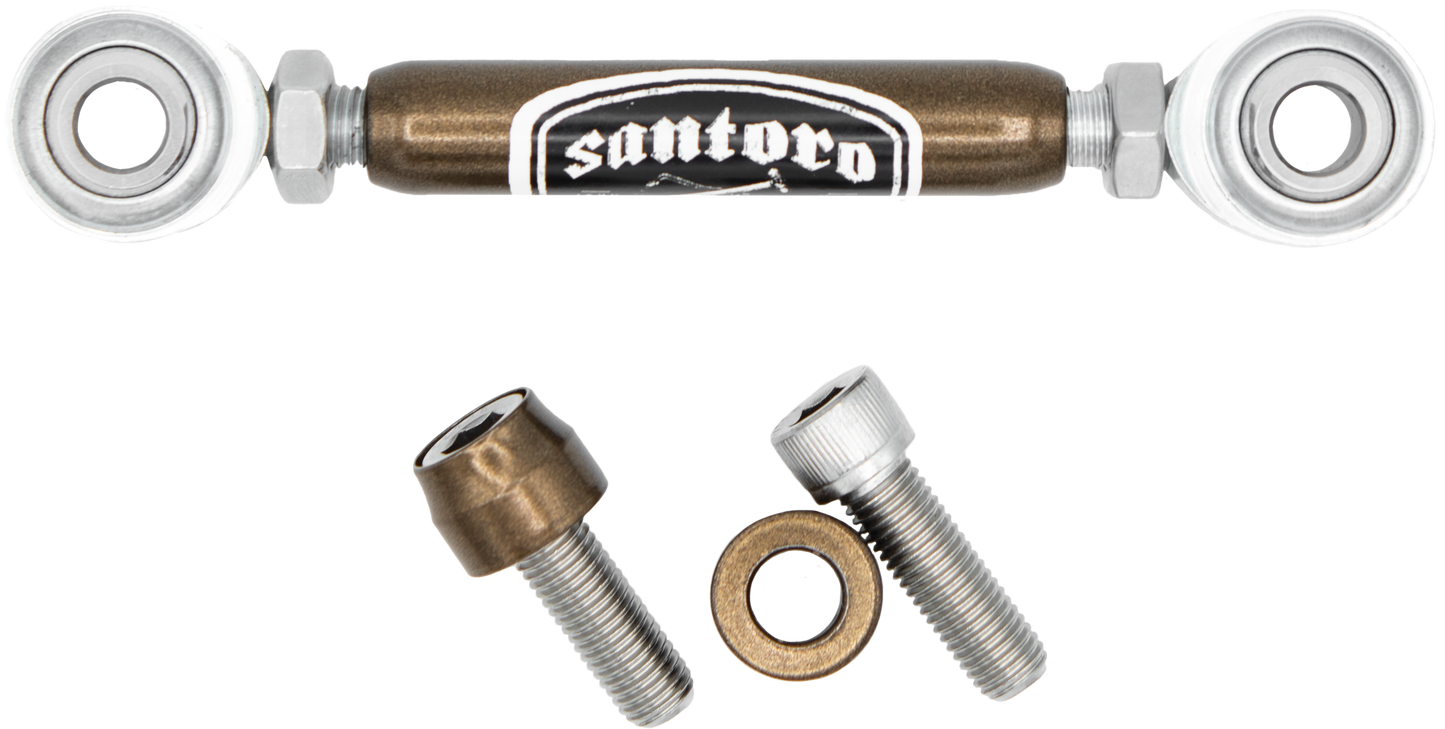 Santoro Fabworx Shift Linkage Mid-Cntrl Bronze M8 Softail