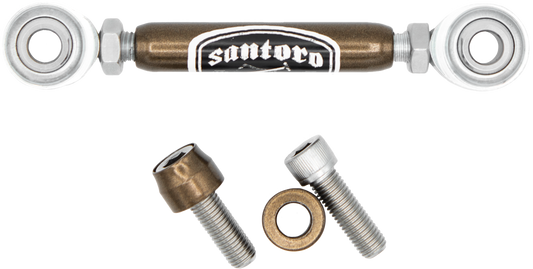 Santoro Fabworx Shift Linkage Mid-Cntrl Bronze M8 Softail