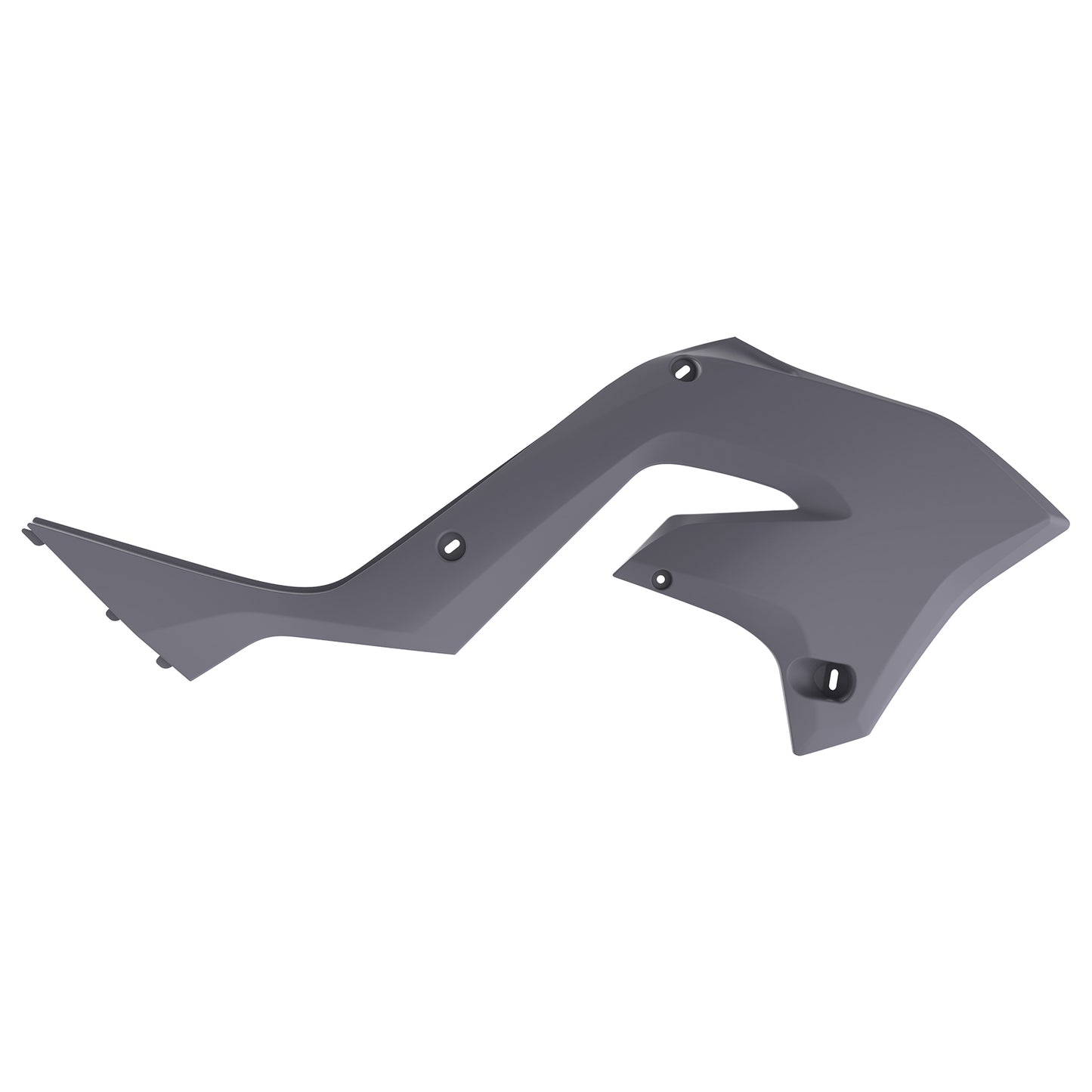 Polisport Radiator Scoops Restyling Nardo Grey Kaw