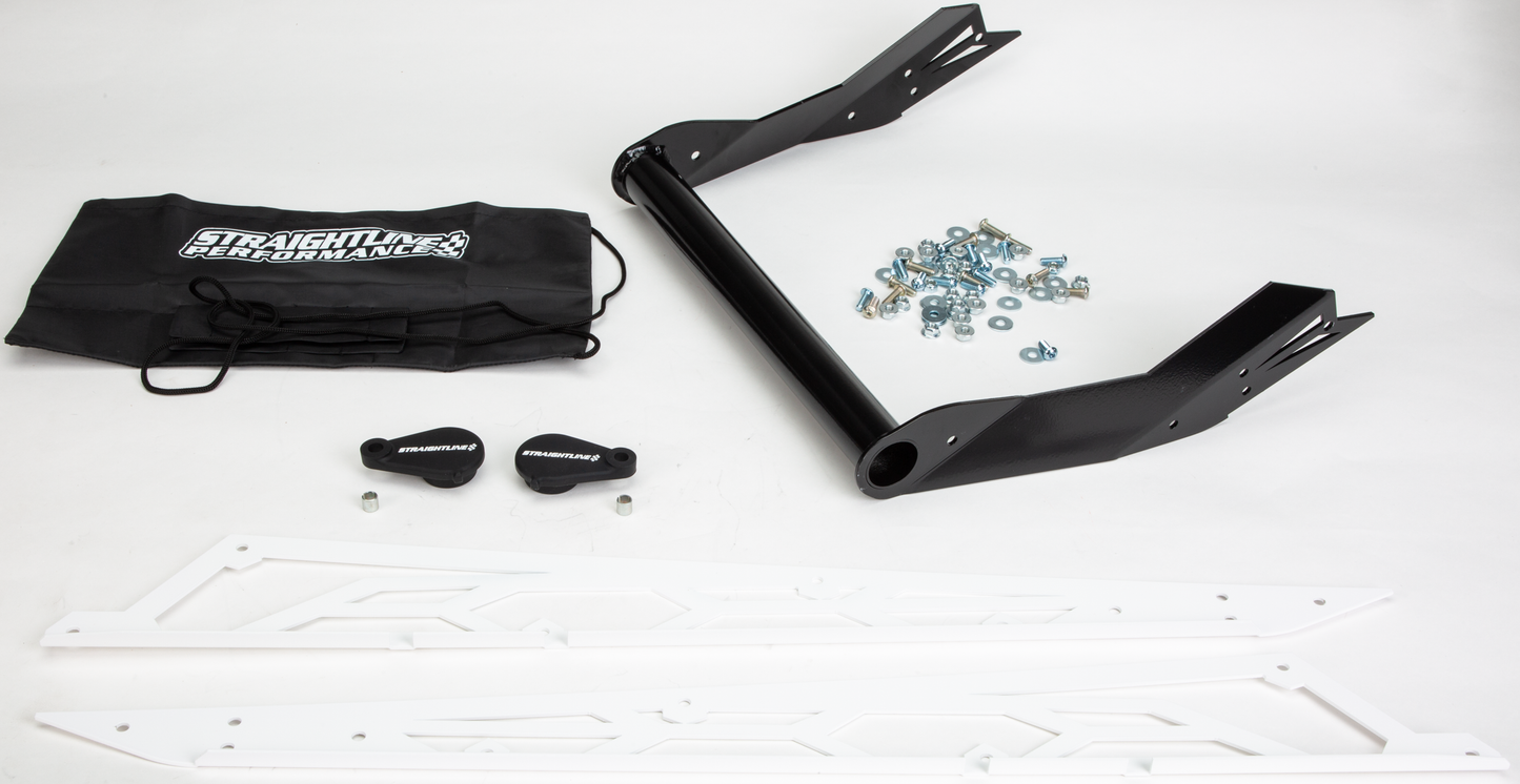 Straightline Hide 'N' Go Rear Bumper Pol 155" White