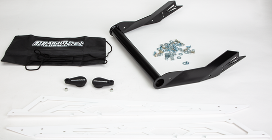 Straightline Hide 'N' Go Rear Bumper Pol 155" White
