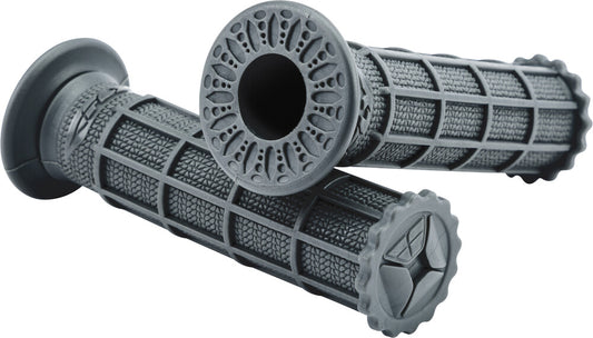 FLY RACING CONTROL ATV/BMX/PWC/SNOW GRIPS DARK GREY FULL WAFFLE