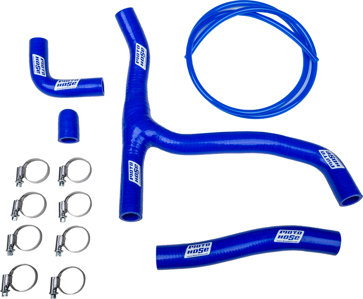 Moto Hose Y Works Hose Kit Blue Hon