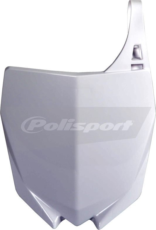 Polisport Number Plate White • #64-65500