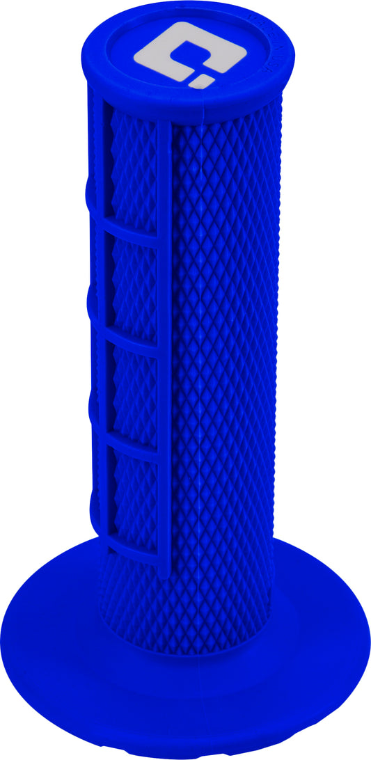 Odi Half Waffle Lock-On Grip Blue