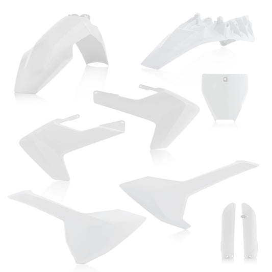 Acerbis Full Plastic Kit White • #26864-60002
