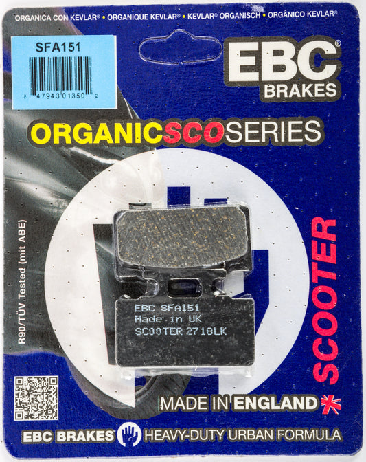 Ebc Brake Pads Sfa151 Organic