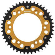 Supersprox Rear Stealth Sprocket Alu/Stl 44T-525 Gld Ktm