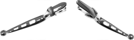 Harddrive Tri-Hole  Lever Set Chrome Flh/Flt 08-13