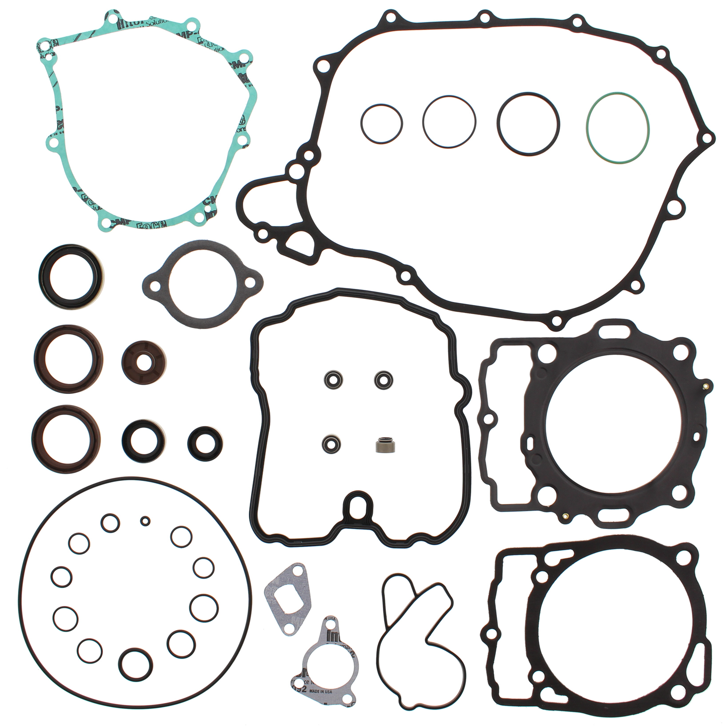 Vertex Complete Gasket Set With Oil Seals • #681-1369