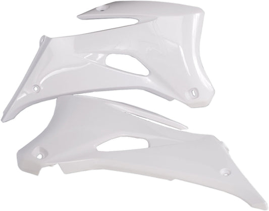 Acerbis Radiator Shrouds White • #1581-3806
