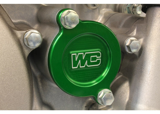 Works Oil Filter Cover Green Kaw