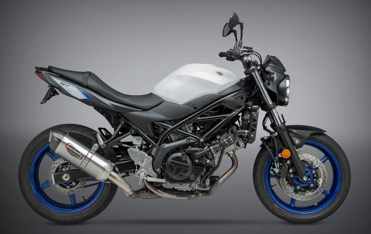 Yoshimura Street Alpha Slip-On Exhaust Ss-Ss-Cf