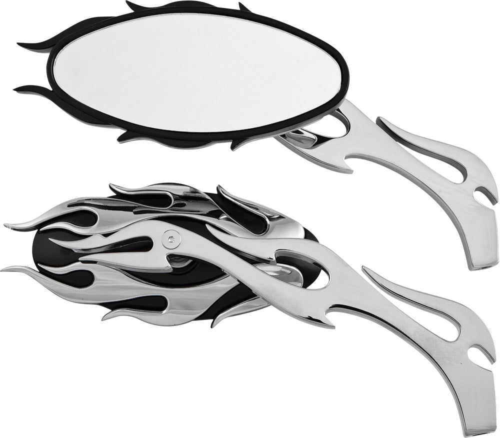 Harddrive Flame Alloy Mirror