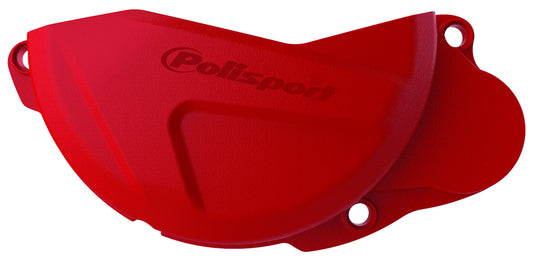 Polisport Clutch Cover Protector Red • #64-0711R