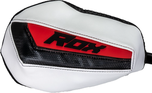 Rox Gen 3 Flex-Tec Handguards Wht/Blk/Red