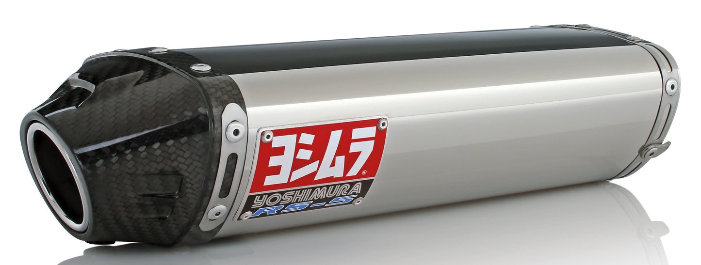Yoshimura Exhaust Street Rs-5 Slip-On Ss-Ss-Cf • #960-1385