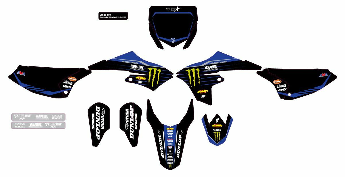 D-Cor Star Racing Graphics Kit