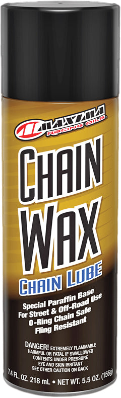 Maxima Chain Wax Spray - CHOOSE SIZE - 7.4FL OZ/18.1 FL OZ