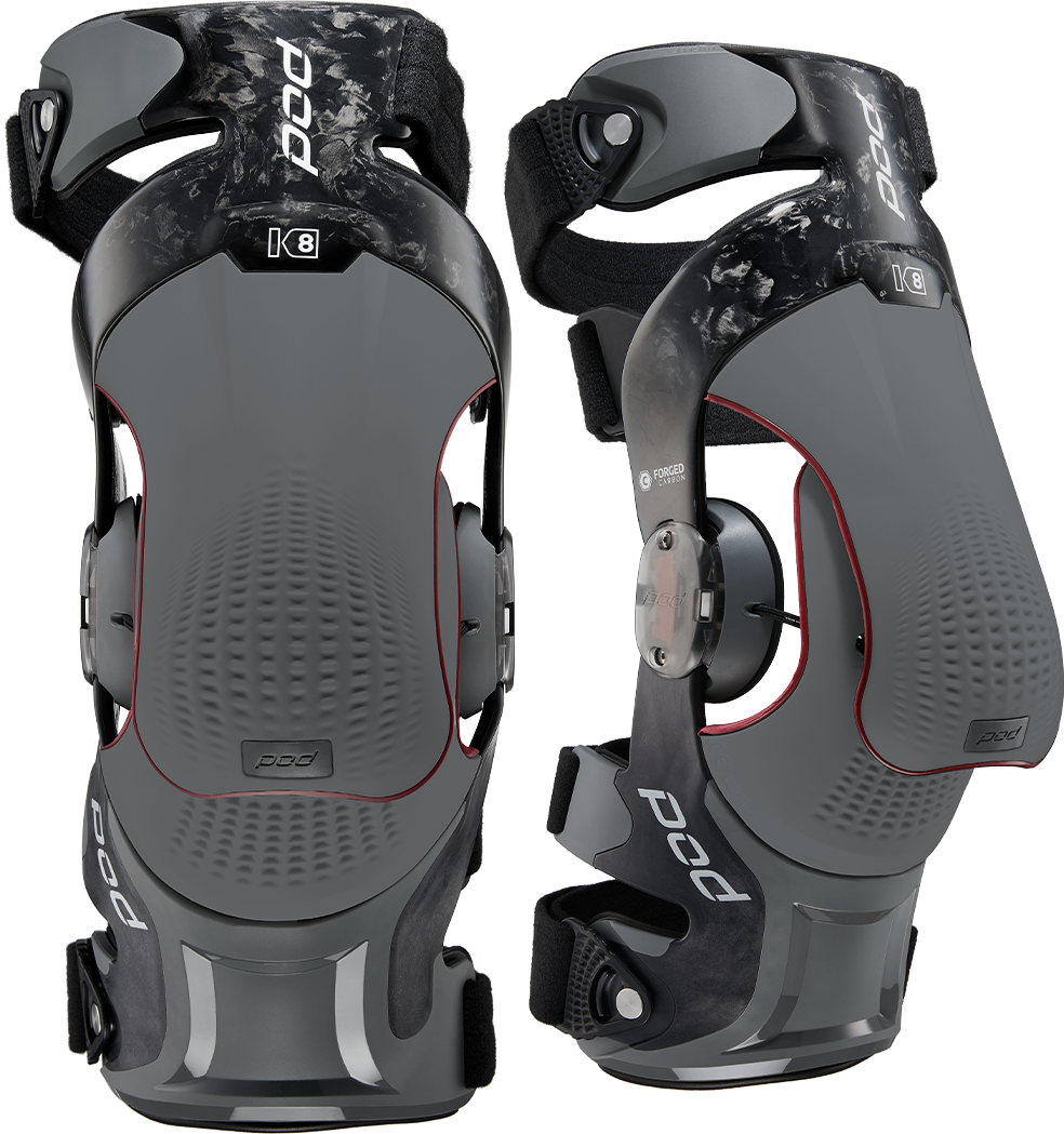 Pod K8 3.0 Knee Brace Carbon (Pr) Carbon/Graphite 2X