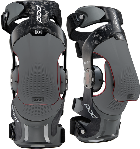 Pod K8 3.0 Knee Brace Carbon (Pr) Carbon/Graphite 2X