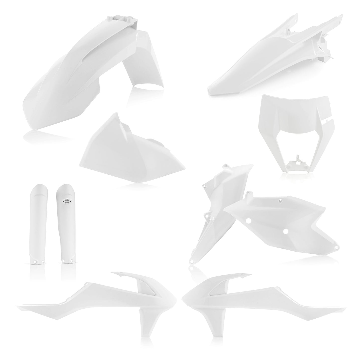Acerbis Full Plastic Kit White • #27334-20002