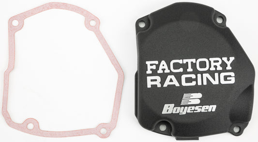 Boyesen Factory Racing Ignition Cover Black • #59-7421CB