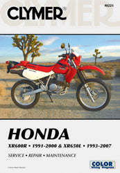 Clymer Repair Manual Hon Xr600R/Xr650L