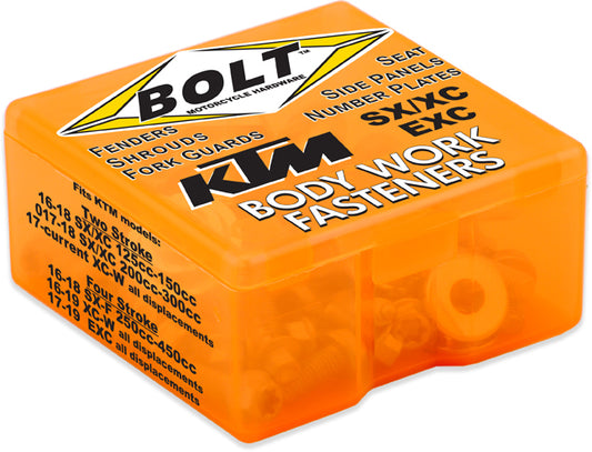 Bolt Full Plastic Fastener Kit Ktm • #020-00710