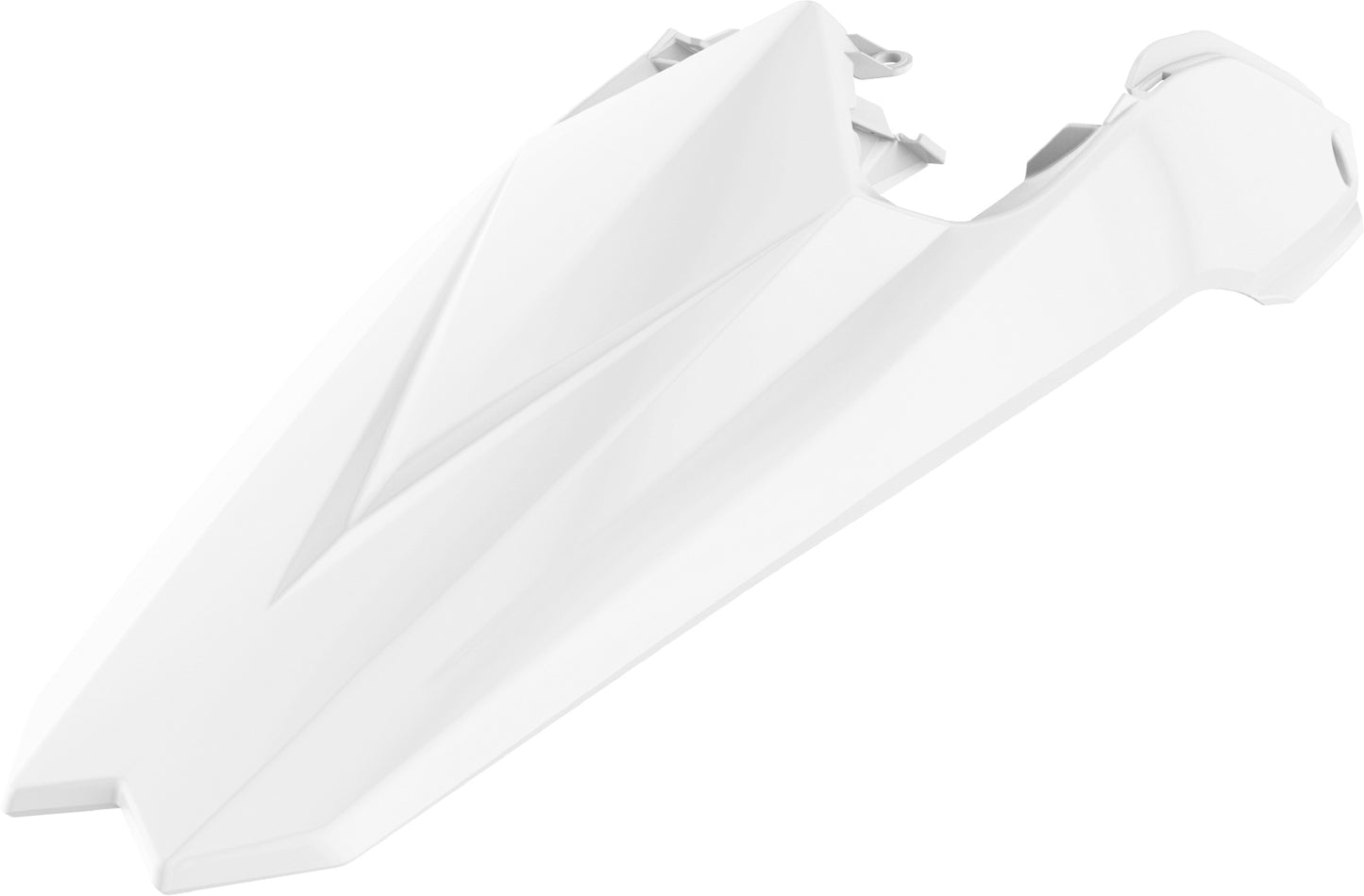 Polisport Beta Rear Fender Plastic White