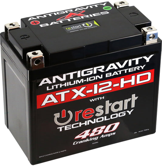 Antigravity Lithium Battery Atx12-Hd-Rs 480 Ca