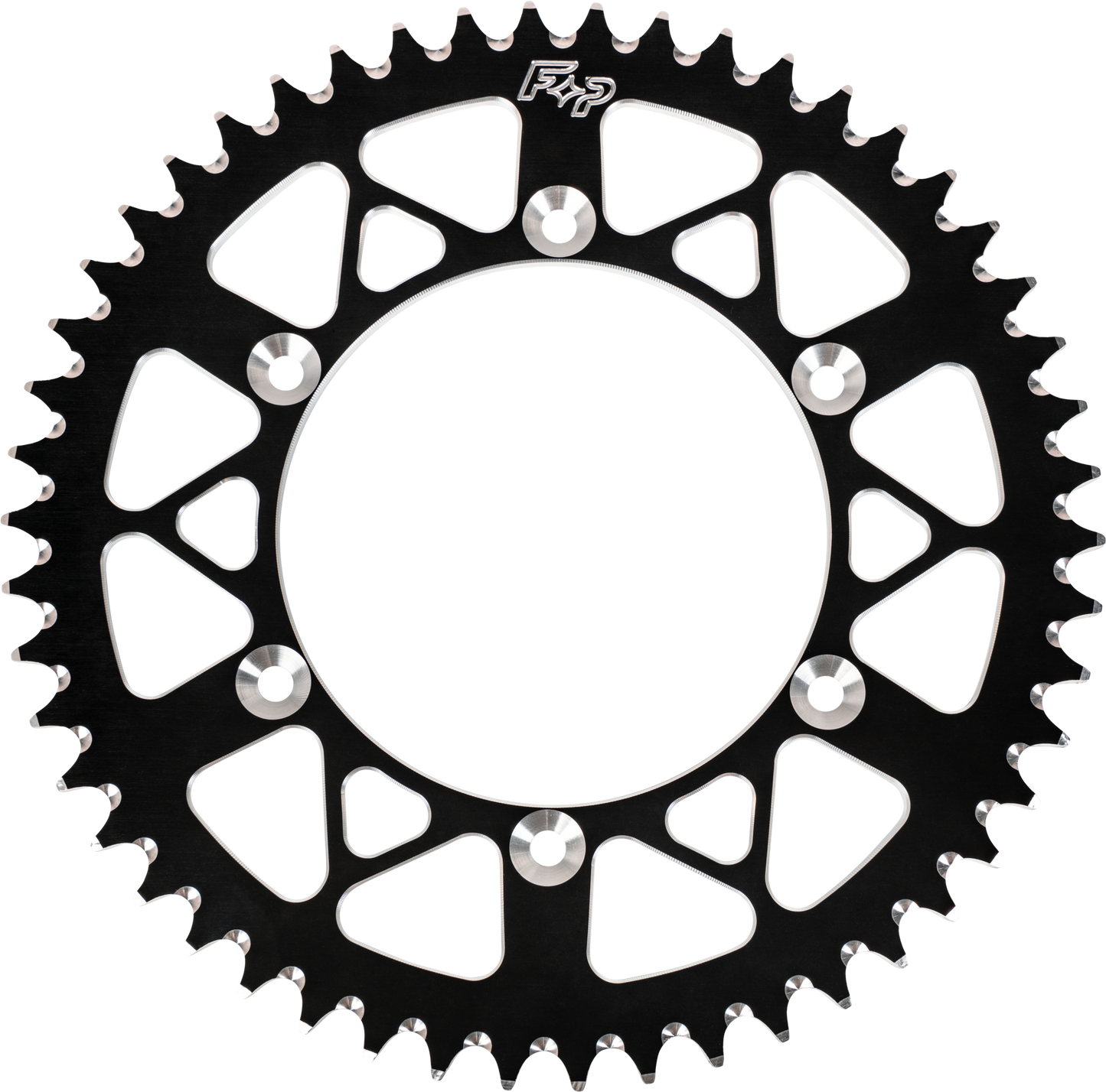 Fire Power Rear Sprocket Aluminum 52T-520 Blk Kaw/Suz