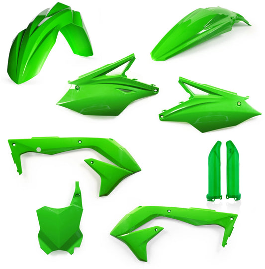 Acerbis Full Plastic Kit Green • #26858-40006