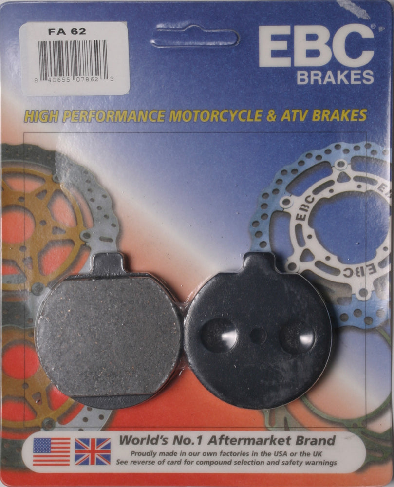 Ebc Brake Pads Fa62 Organic