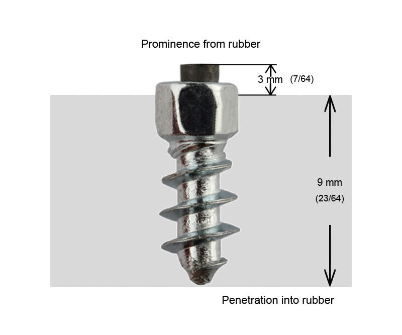 Igrip 11Mm Standard Screw Studs Qty 100