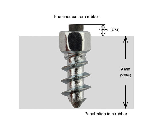 Igrip 11Mm Standard Screw Studs Qty 24