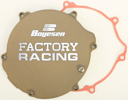 Boyesen Factory Racing Clutch Cover Magnesium • #59-7211M