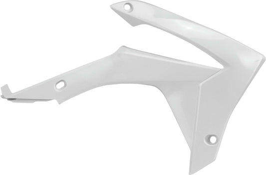 Acerbis Radiator Shrouds White • #23143-70002
